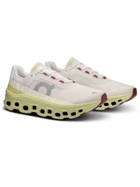 On Cloud Cloudmonster  Athletic Running Shoes in Frost Acacia size Women's 8